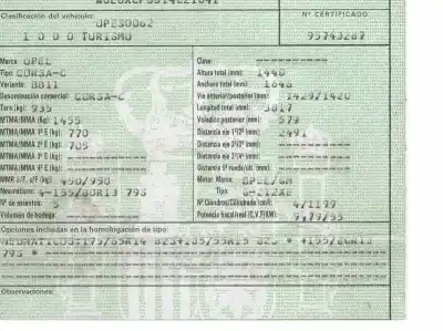 Здавання транспортного засобу opel corsa c edition року 2000 потужний z12xe Здавання транспортного засобу opel corsa c edition року 2000 потужний z12xe