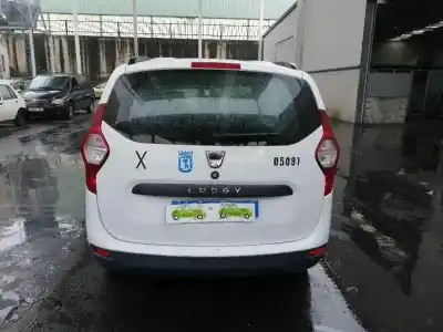 Scrapping Vehicle dacia lodgy 1.6 cat (bivalent. gasolina / gpl) of the year 2015 powered k7ma828