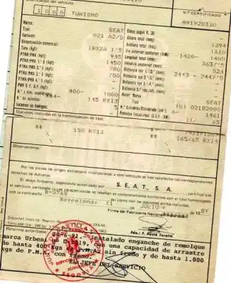 Scrapping Vehicle seat ibiza (kj1) reference of the year 1989 powered 