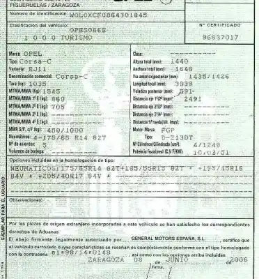 Veículo de Sucata opel corsa 3 c 1.3 cdti 70ch manual do ano 2006 alimentado z13dt