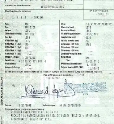 Veículo de Sucata bmw serie 3 compacto (e36) 1.7 turbodiesel cat do ano 1998 alimentado 174t1d