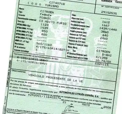 Здавання транспортного засобу citroen c3 (s desde 09/2009) 1.4 hdi року 2002 потужний 8hz Здавання транспортного засобу citroen c3 (s desde 09/2009) 1.4 hdi року 2002 потужний 8hz
