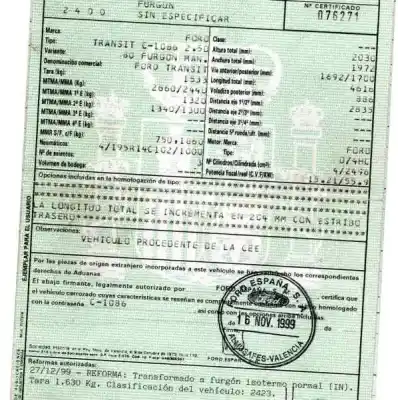 Vehicul casat ford transit bus 1995 2.5 diesel cat al anului 1999 alimentat d/4hc