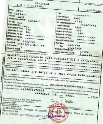 Утилизация автомобиля opel corsa c 1.0 12v года 2004 питание z10xep