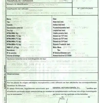 Scrapping Vehicle opel combo 1.3 16v cdti of the year 2007 powered z13dtj