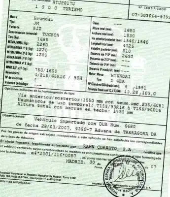 Véhicule à la ferraille hyundai tucson (jm) 2.0 crdi de l'année 2007 alimenté d4ea