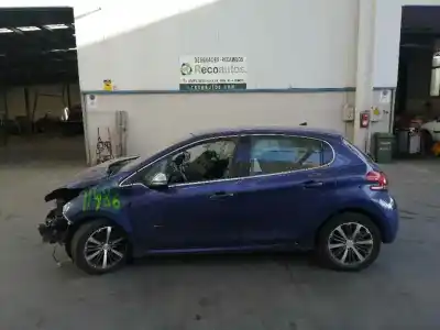 Scrapping Vehicle PEUGEOT 208 Allure of the year 2016 powered BH02