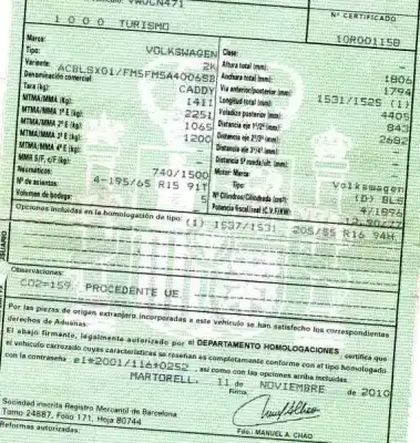 Здавання транспортного засобу volkswagen caddy ka/kb (2k) 1.9 tdi року 2010 потужний bls