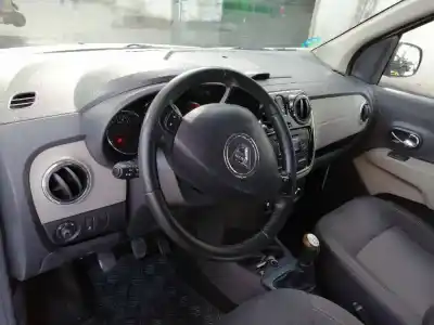 Scrapping Vehicle dacia lodgy 1.6 cat (bivalent. gasolina / gpl) of the year 2015 powered k7m a8