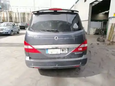 Утилизация автомобиля ssangyong rodius 2.7 turbodiesel cat года 2007 питание d27dt