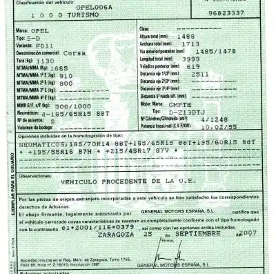 Здавання транспортного засобу opel corsa d 1.3 16v cdti року 2007 потужний z13dtj