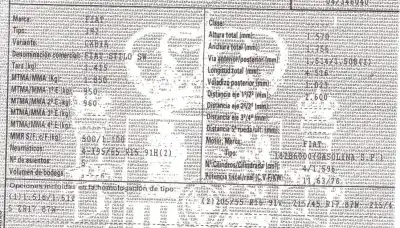 Veículo de Sucata fiat stilo (192) 1.6 16v do ano 2004 alimentado 182b6000