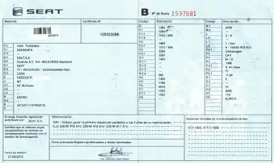 Veículo de Sucata seat leon (1p1) 1.6 tdi do ano 2012 alimentado cay
