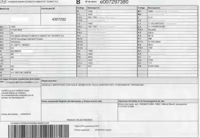 Veículo de Sucata citroen c3 1.4 do ano 2005 alimentado kfv