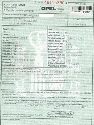 Здавання транспортного засобу opel corsa e (x15) 1.3 cdti (08 68) року 2010 потужний z13dte