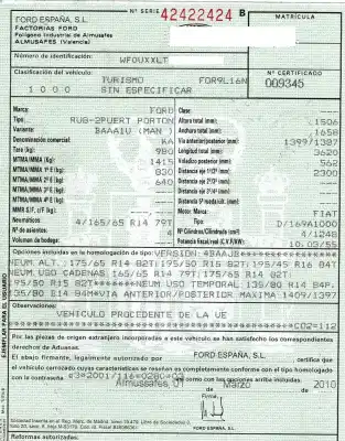 Veicolo di demolizione ford ka (ru8) 1.3 tdci dell'anno 2010 alimentato 169a1000