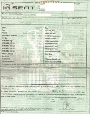 Утилизация автомобиля seat                                               toledo (1m2)                                                                                                                                                                                                                                               1.9 tdi года 2003 питание asv