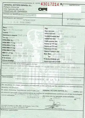 Scrapping Vehicle opel zafira b 1.7 16v cdti of the year 2009 powered z17dtr