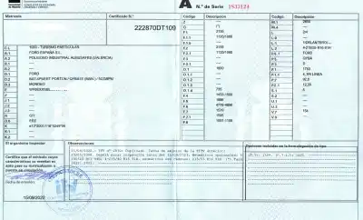 Véhicule à la ferraille ford mondeo berlina (ca2) 1.8 tdci cat de l'année 2008 alimenté qyba