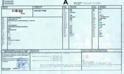Verschrottungsfahrzeug volkswagen                                         golf v variant (1k5)                                                                                                                                                                                                                                       1.4 16v tsi                                                                                                                                                                                                                                                des jahres 2007 angetrieben bmy