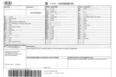 Veicolo di demolizione kia rio (yb) 1.0 tgdi cat dell'anno 2017 alimentato g3lc