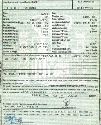 Здавання транспортного засобу audi a3 (8p) 2.0 tdi року 2004 потужний bkd