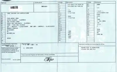 Veículo de Sucata ford mondeo lim. * do ano 2018 alimentado uaca