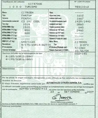 Утилизация автомобиля citroen c3 1.4 года 2009 питание kfv