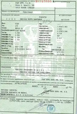 Veículo de Sucata fiat ulysse (179) 2.2 jtd admiral do ano 2004 alimentado 4hw