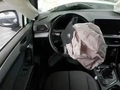 Veículo de Sucata seat tarraco (kn2) 1.5 16v tsi act do ano 2019 alimentado dad