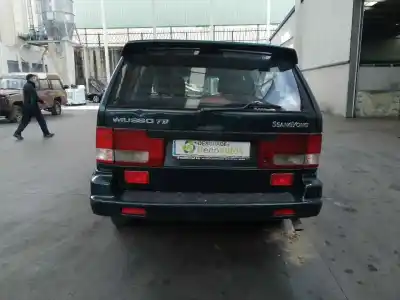 Verschrottungsfahrzeug ssangyong musso 2.9 tdi grand lux des jahres 2001 angetrieben sy662la