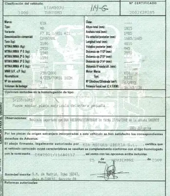 Veículo de Sucata kia carnival 2.9 crdi vgt active do ano 2009 alimentado j3