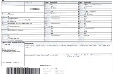Veículo de Sucata volkswagen up (121) 1.0 do ano 2015 alimentado chy