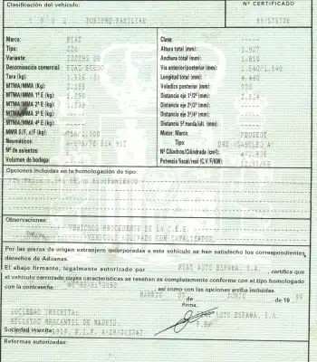 Здавання транспортного засобу fiat scudo (222) 1.9 td / 2.0 jtd el furg. року 1999 потужний dhx