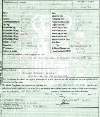 Здавання транспортного засобу fiat                                               punto (evo) (199)                                                                                                                                                                                                                                          1.3 16v jtd cat року 2007 потужний 199a2000