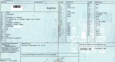 Veículo de Sucata peugeot 508 i (8d_) 2.0 bluehdi 180 do ano 2014 alimentado ah02