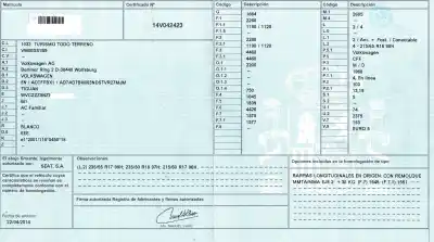 Veículo de Sucata volkswagen tiguan (5n_) 2.0 tdi 4motion do ano 2014 alimentado cff