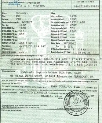 Veículo de Sucata hyundai accent iii (mc) 1.5 crdi gls do ano 2007 alimentado d4fa