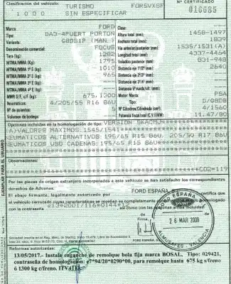 Scrapping Vehicle ford focus lim. (cb4) 1.6 tdci cat of the year 2008 powered g8db