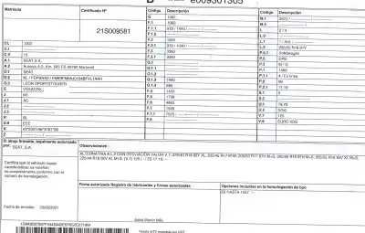 Veicolo di demolizione seat leon (kl1) 1.5 16v tsi act 131 cv / 96 kw dell'anno 2021 alimentato dpb