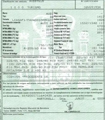 Veículo de Sucata audi a4 berlina (b8) 2.0 16v tdi do ano 2008 alimentado cag