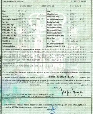 Veículo de Sucata bmw serie 3 compact (e46) 2.0 16v diesel cat do ano 2003 alimentado 204d4