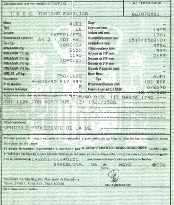 Veicolo di demolizione audi a4 avant (8e) 2.7 v6 24v tdi dell'anno 2006 alimentato bpp