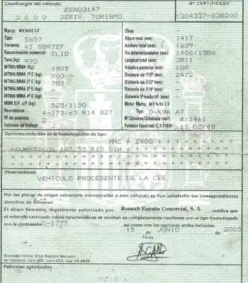 Утилизация автомобиля renault clio ii fase ii (b/cb0) 1.5 dci diesel 65 cv / 48 kw года 2005 питание k9ka7