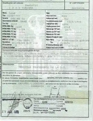 Veículo de Sucata saab 9-3 combi (e50) 1.9 d do ano 2006 alimentado z19dth