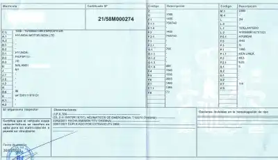 Veículo de Sucata hyundai i10 1.1 12v cat do ano 2011 alimentado g4hg