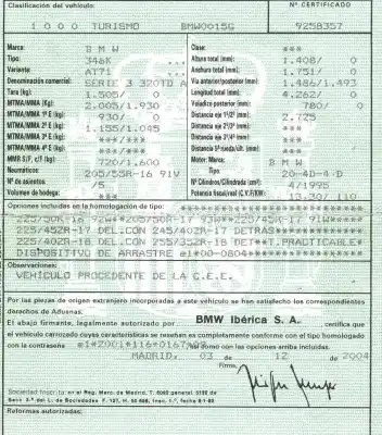 Veicolo di demolizione bmw serie 3 compact (e46) 2.0 16v diesel cat dell'anno 2004 alimentato 204d4