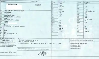 Veículo de Sucata ford focus iii 1.0 ecoboost do ano 2013 alimentado m1da