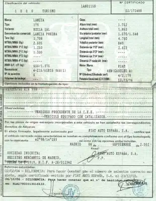Утилизация автомобиля lancia phedra (180) 2.2 jtd cat года 2002 питание 4hw