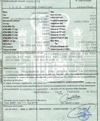 Veículo de Sucata volkswagen passat alltrack b7 (365) 2.0 tdi do ano 2011 alimentado cff